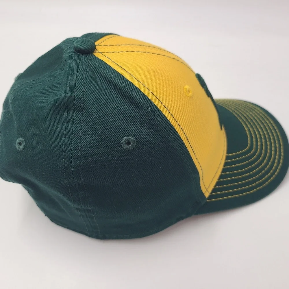 Child Oakland Athletics Hat Snapback 9Forty New Era Green Yellow MLB A's Boys